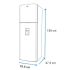 Combo Refrigeradora Top Mount Mabe 264L RMA264PJET + Cocina a Gas Mabe 4 Quemadores 20