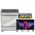 Combo Cocina a Gas Mabe 6 Quemadores 30