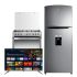 Combo Cocina a Gas Indurama 6 Quemadores 30