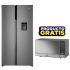 Combo Refrigeradora Side by Side Indurama 568L RI-7568D + Microondas Indurama MWI-20CR 1.1