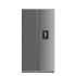 Combo Refrigeradora Side by Side Mabe 565L MSE521QMLSS0 + Cava de Vinos 8 Botellas Negra GE GW8XDBB2