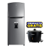 Combo Refrigeradora Top Mount Indurama RI-580 408L + Olla Arrocera Watson 1.8L B25082501 