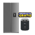 Combo Refrigeradora Side by Side Mabe 565L MSE521QMLSS0 + Freidora de Aire Watson 35LTS 378-31