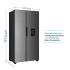 Refrigeradora Side by Side Mabe 565L MSE521QMLSS0