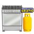 Combo Cocina Mabe 6 Quemadores 30