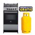 Combo Cocina a Gas Indurama 4 Quemadores 20