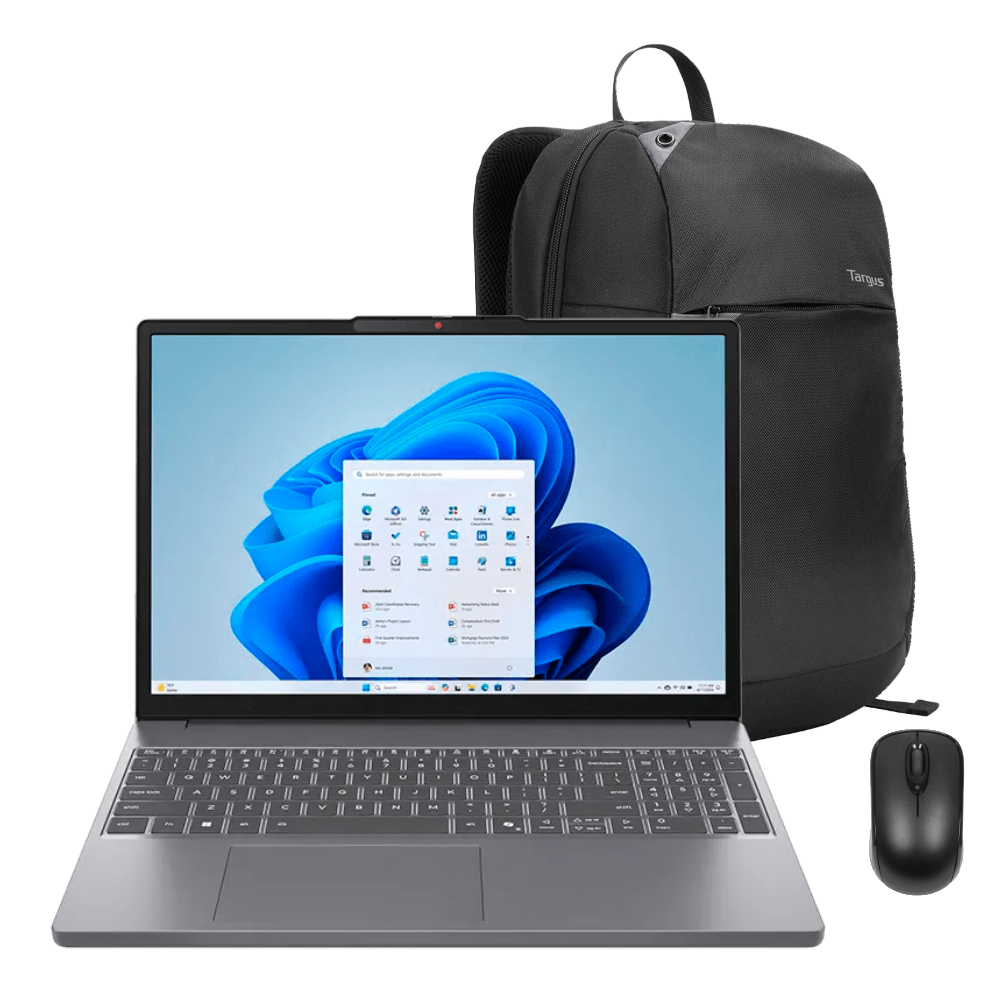 Laptop Lenovo Idea Pad Slim3 15ARP10 R7 Mochila + Mouse 
