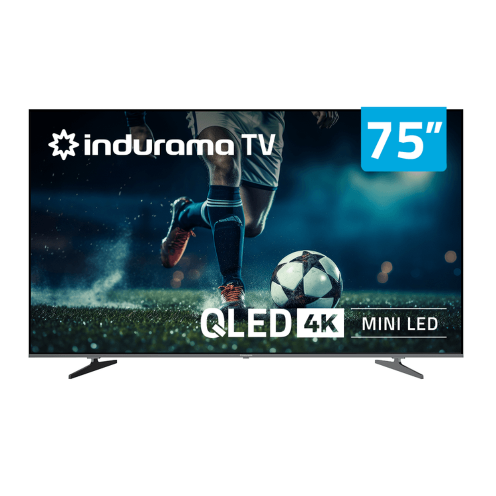 Televisor Google QLED Mini LED 4K Indurama 75" 75TIKIQMINLED