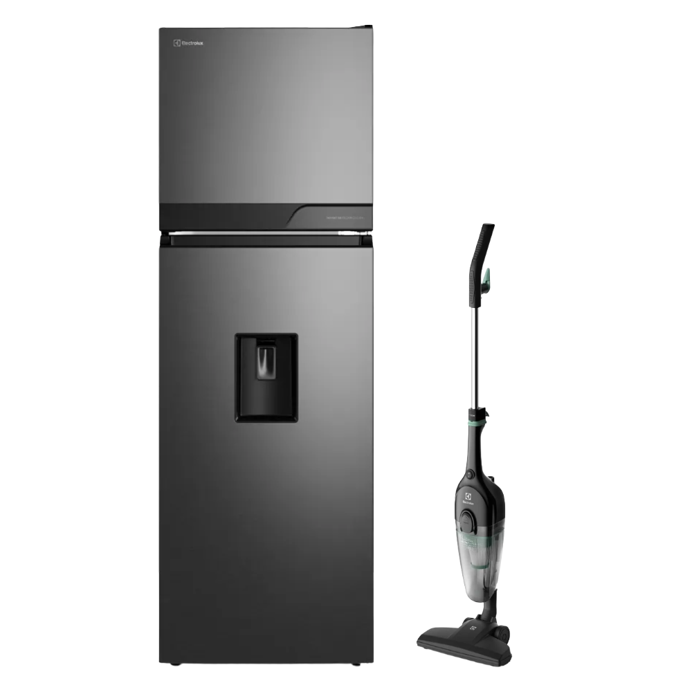 Combo Refrigeradora Top Mount Electrolux 257L ERT25A3Q6DC + Aspiradora con Contenedor De Polvo Y Filtro Desechable HEPA Electrolux STK12 1.2L