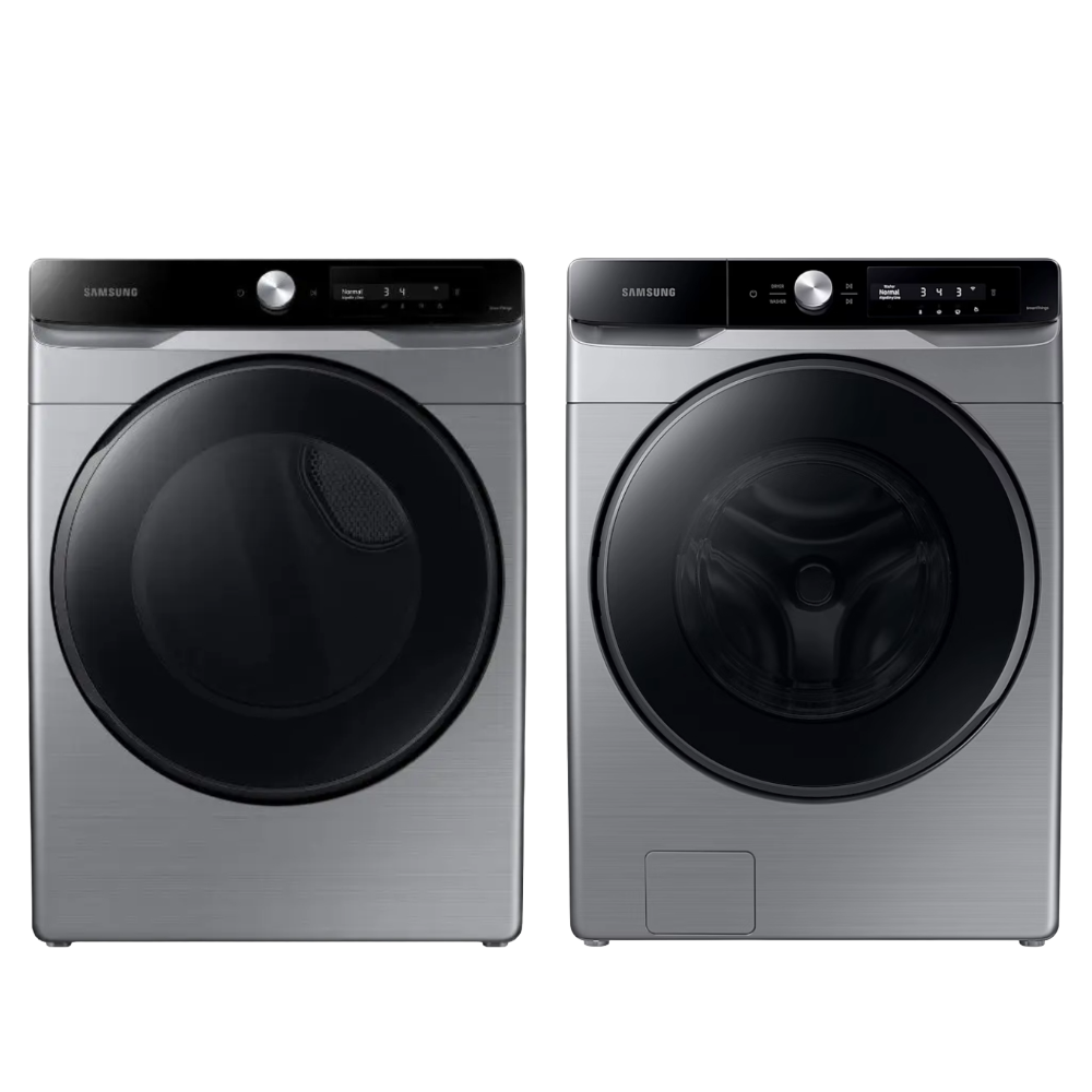 Combo Lavadora Carga Frontal Samsung 22KG WF22C6400AP/AP + Secadora Carga Frontal El&eacute;ctrica Samsung 22Kg DVE22C6370P/AP