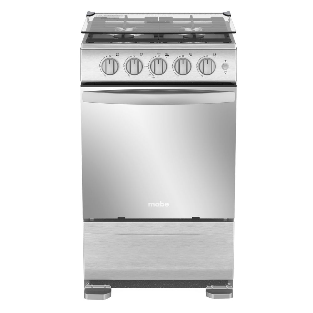 Cocina a Gas Mabe 4 Quemadores 20" EM5130FX1