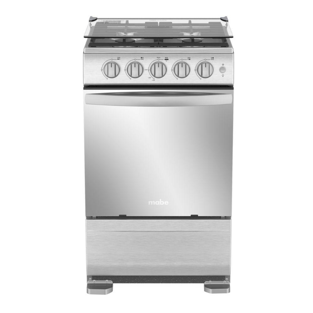 Combo Refrigeradora Top Mount Mabe 264L RMA264PJET + Cocina a Gas Mabe 4 Quemadores 20