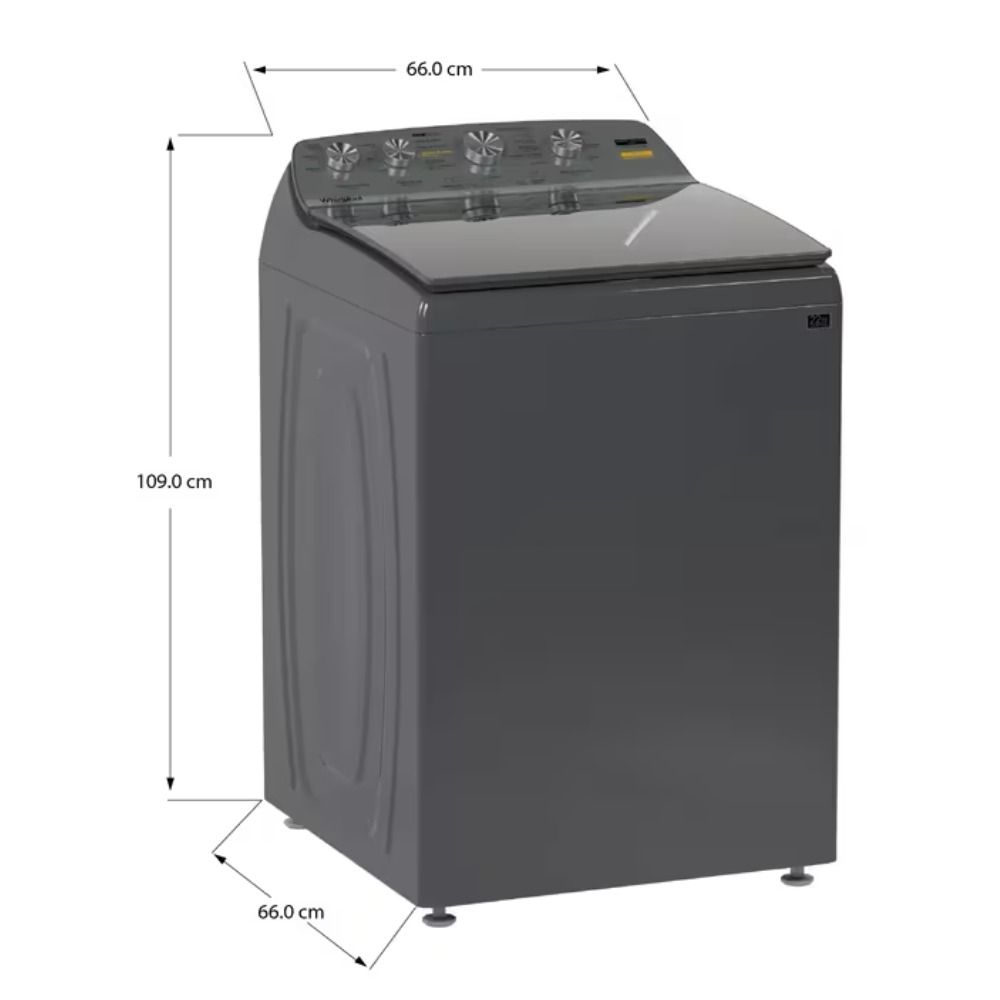 Lavadora Whirlpool 22KG 8MWTW2244WSG