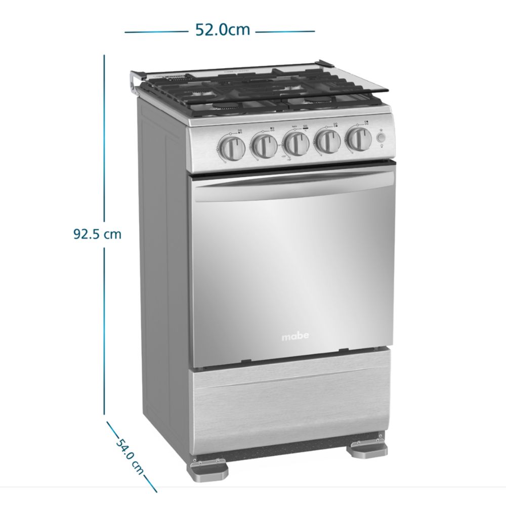 Combo Cocina a Gas Mabe 4 Quemadores 20