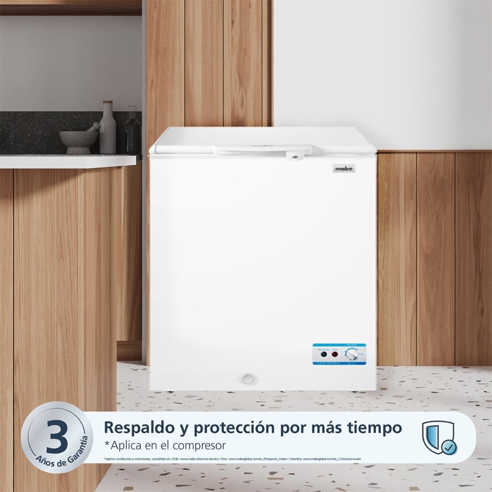 Congelador Horizontal Mabe 145L ALASKA145BH1