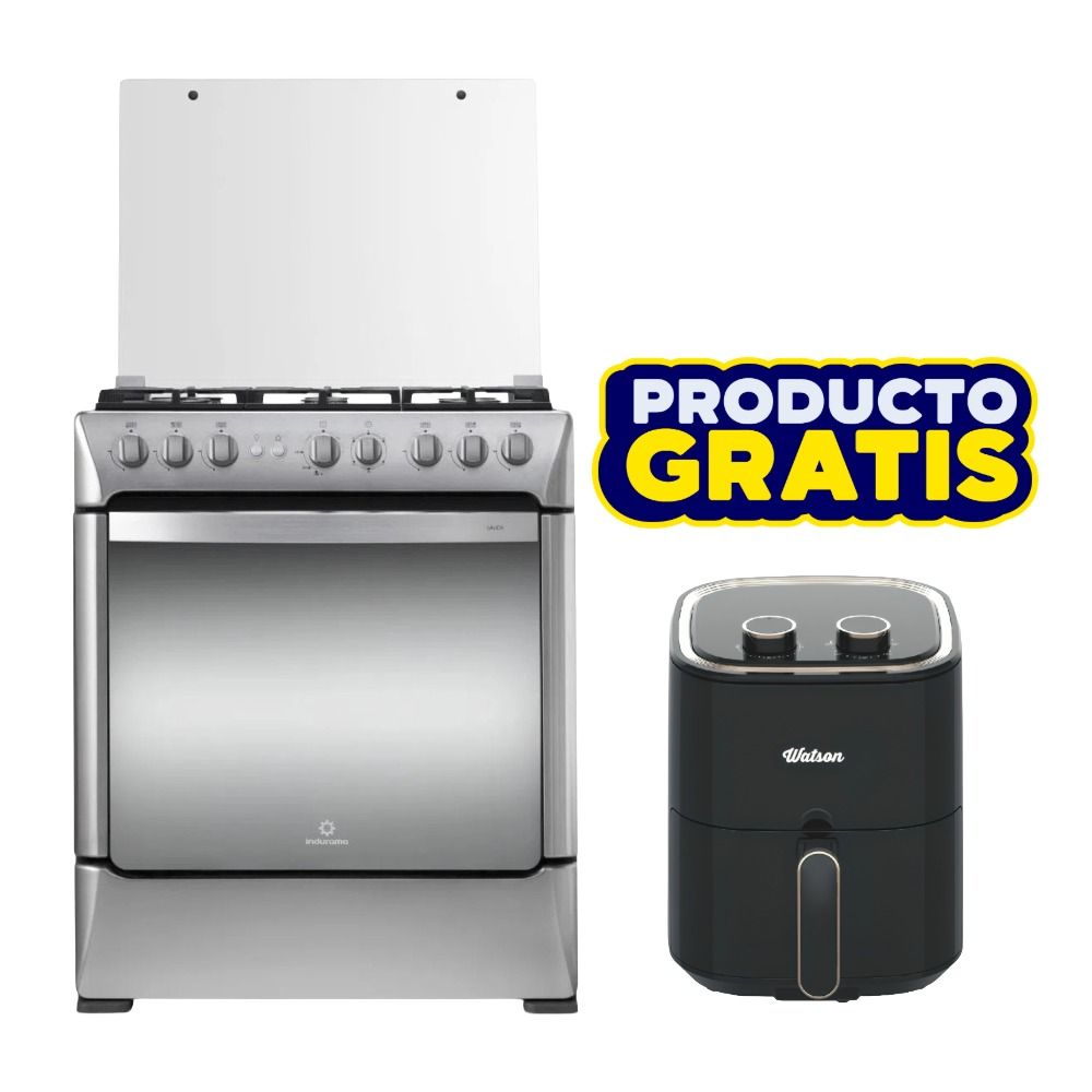 Combo Cocina a Gas Indurama 6 Quemadores 30