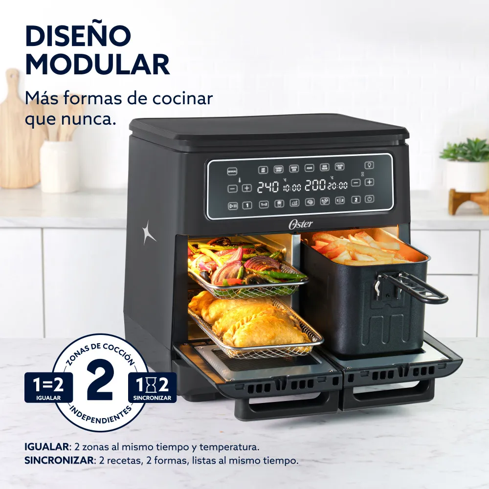 Freidora de Aire Oster 11L CKSTAF11MCDDF