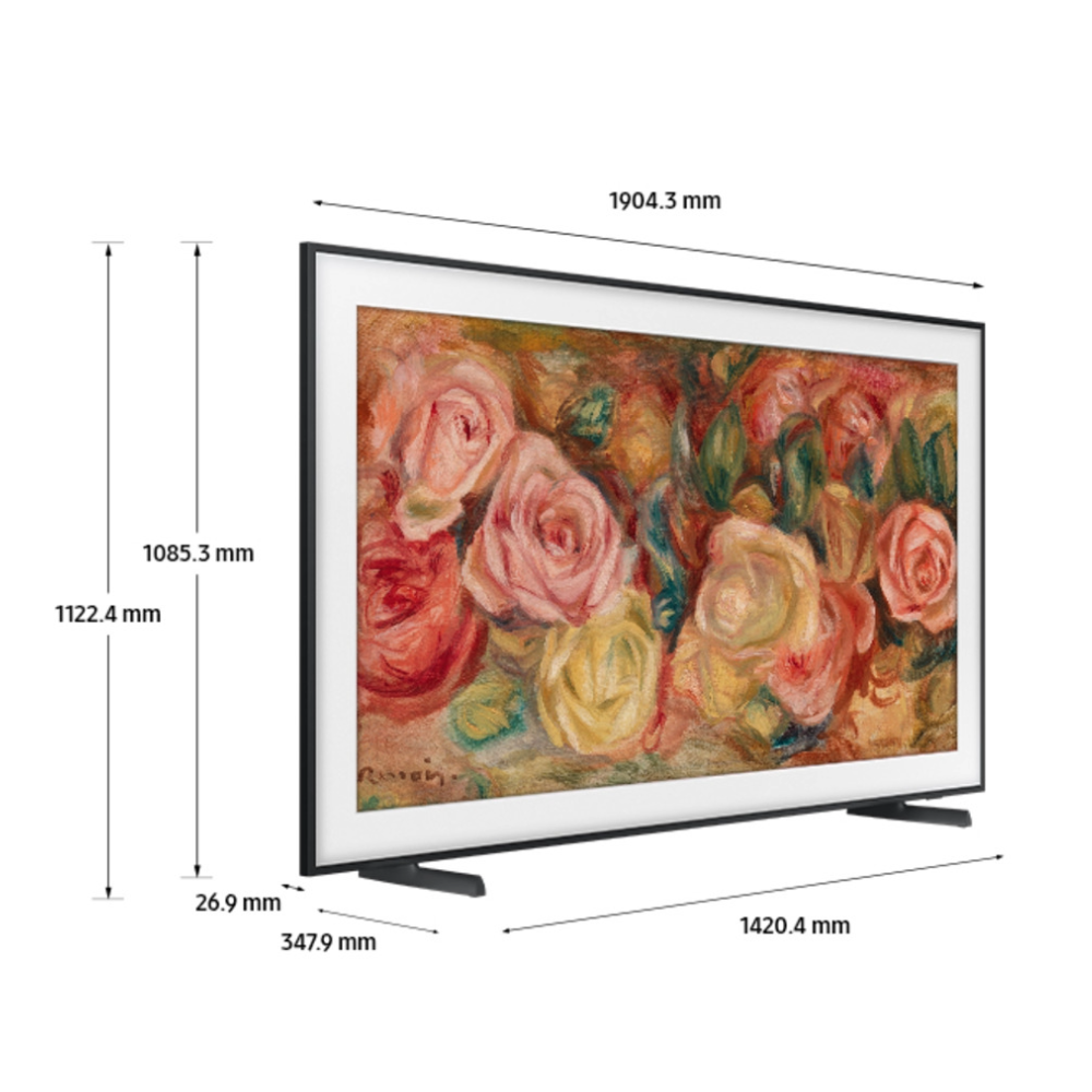 Combo Televisor Frame QLED Samsung 85