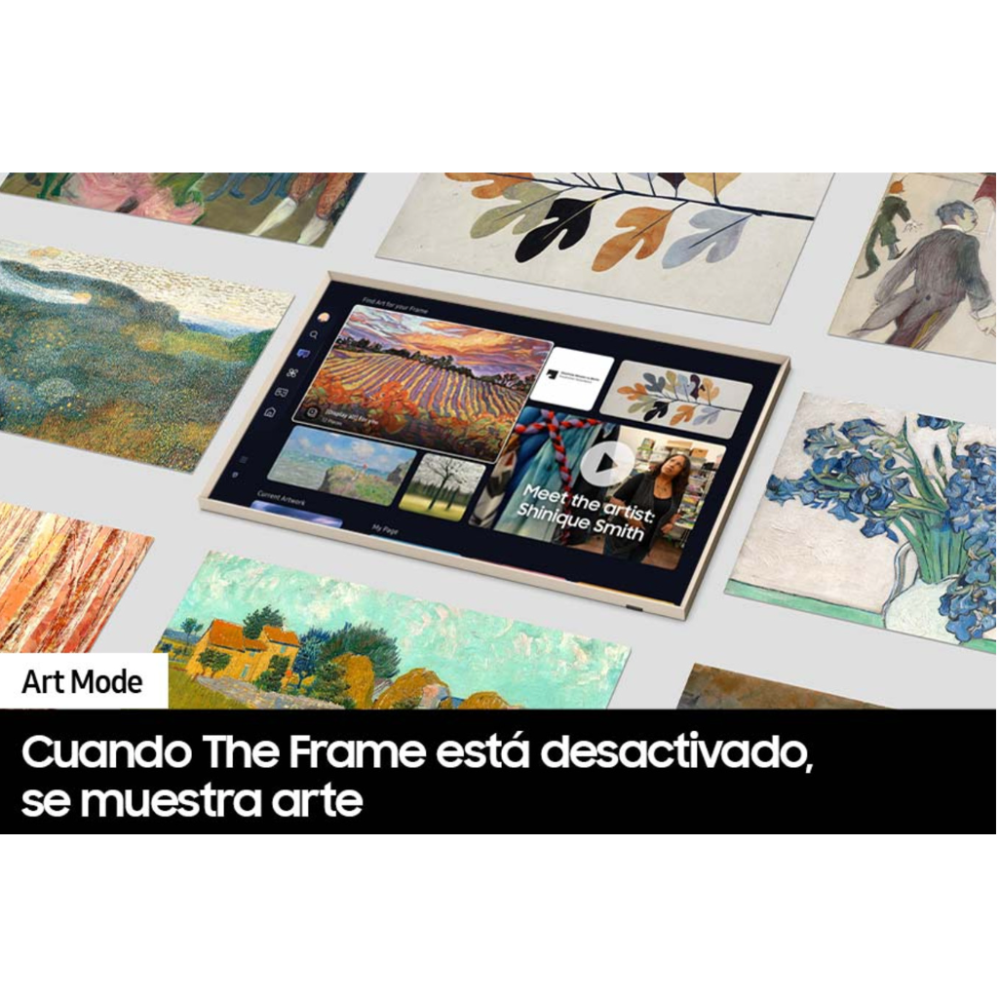 Combo Televisor Frame QLED Samsung 85