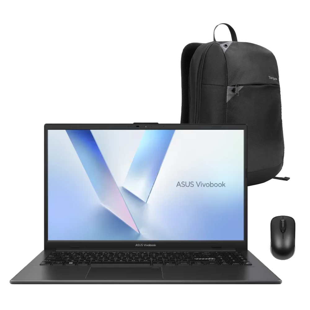 Laptop Asus VivoBook Go15 E1504 + Mochila +Mouse 