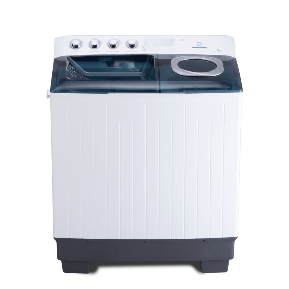 Combo Lavadora Semiautomática Indurama 15KG LRI-15BLSA + Sanduchera Grill Watson BS162M