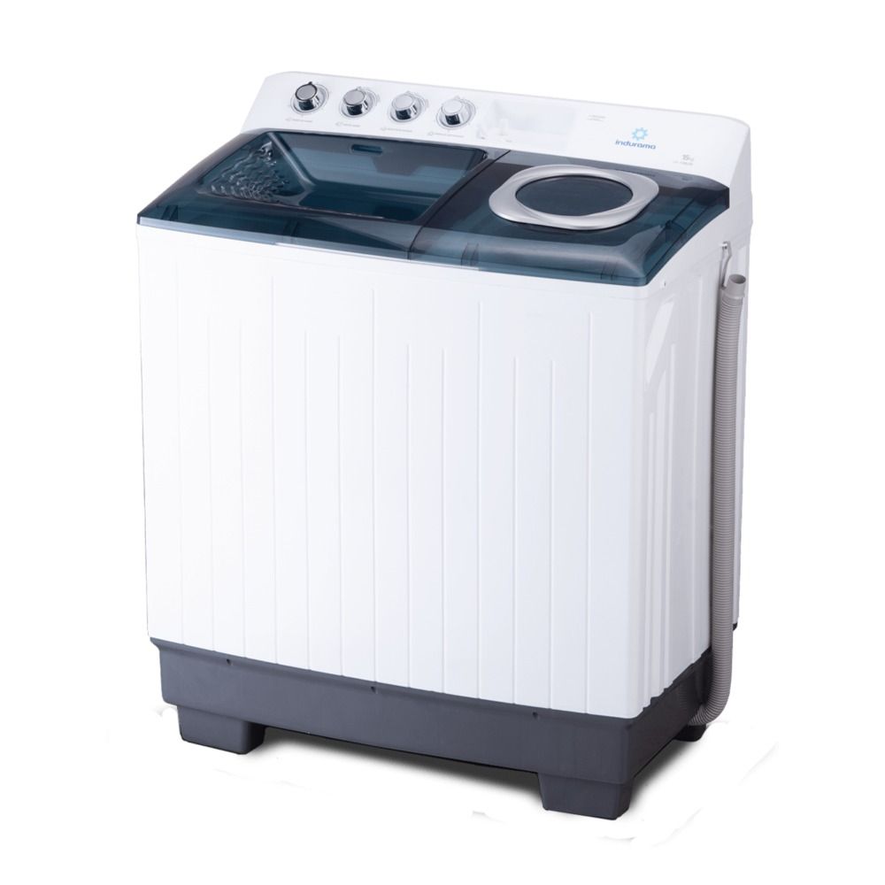 Combo Lavadora Semiautomática Indurama 15KG LRI-15BLSA + Sanduchera Grill Watson BS162M