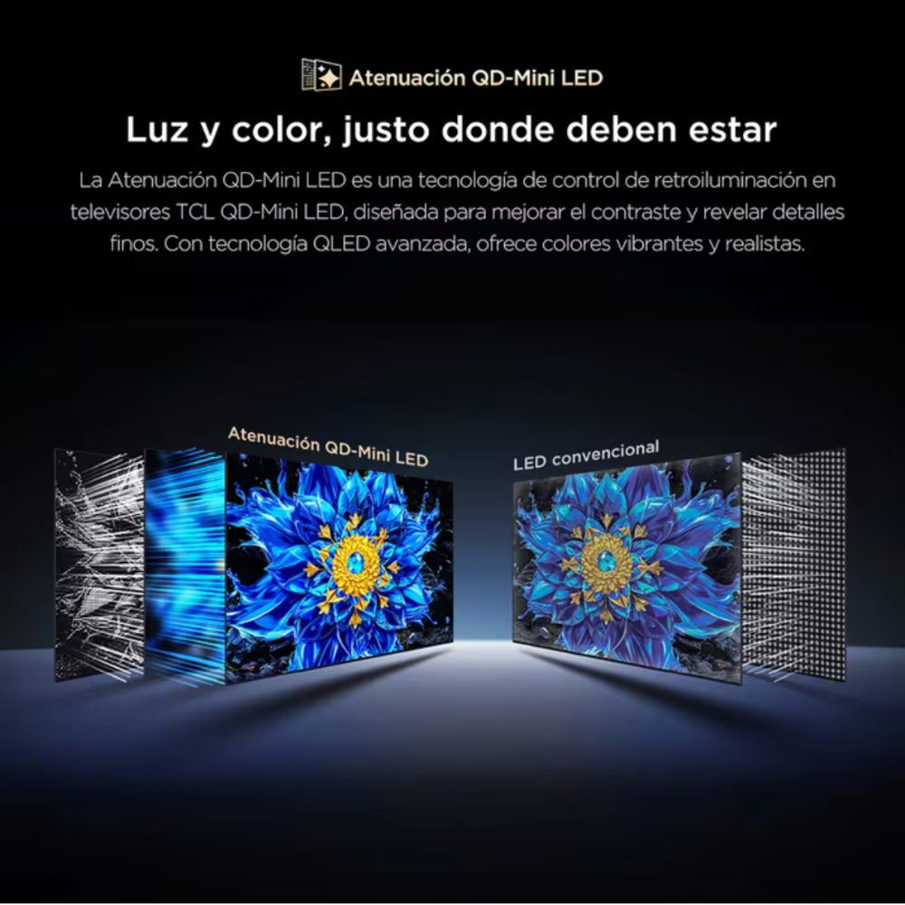 Televisor Google QD MiniLED TCL 98