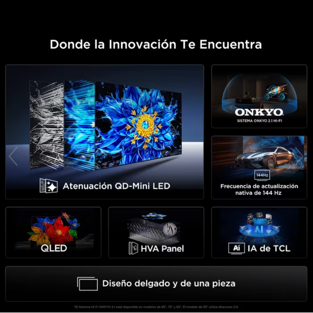 Televisor Google QD MiniLED TCL 98