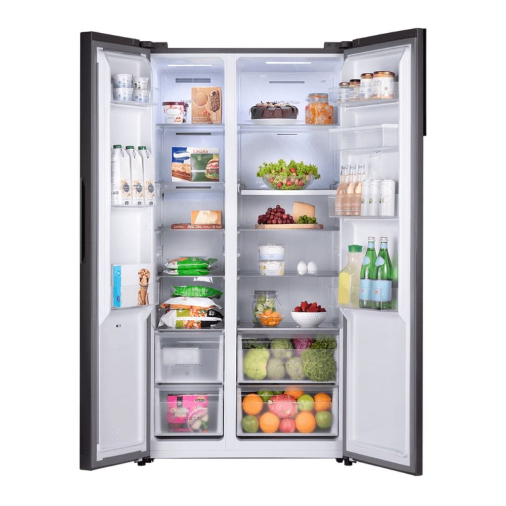 Combo Refrigeradora Side by Side Indurama 568L RI-7568D + Olla Arrocera Watson 1.8L B25082501 