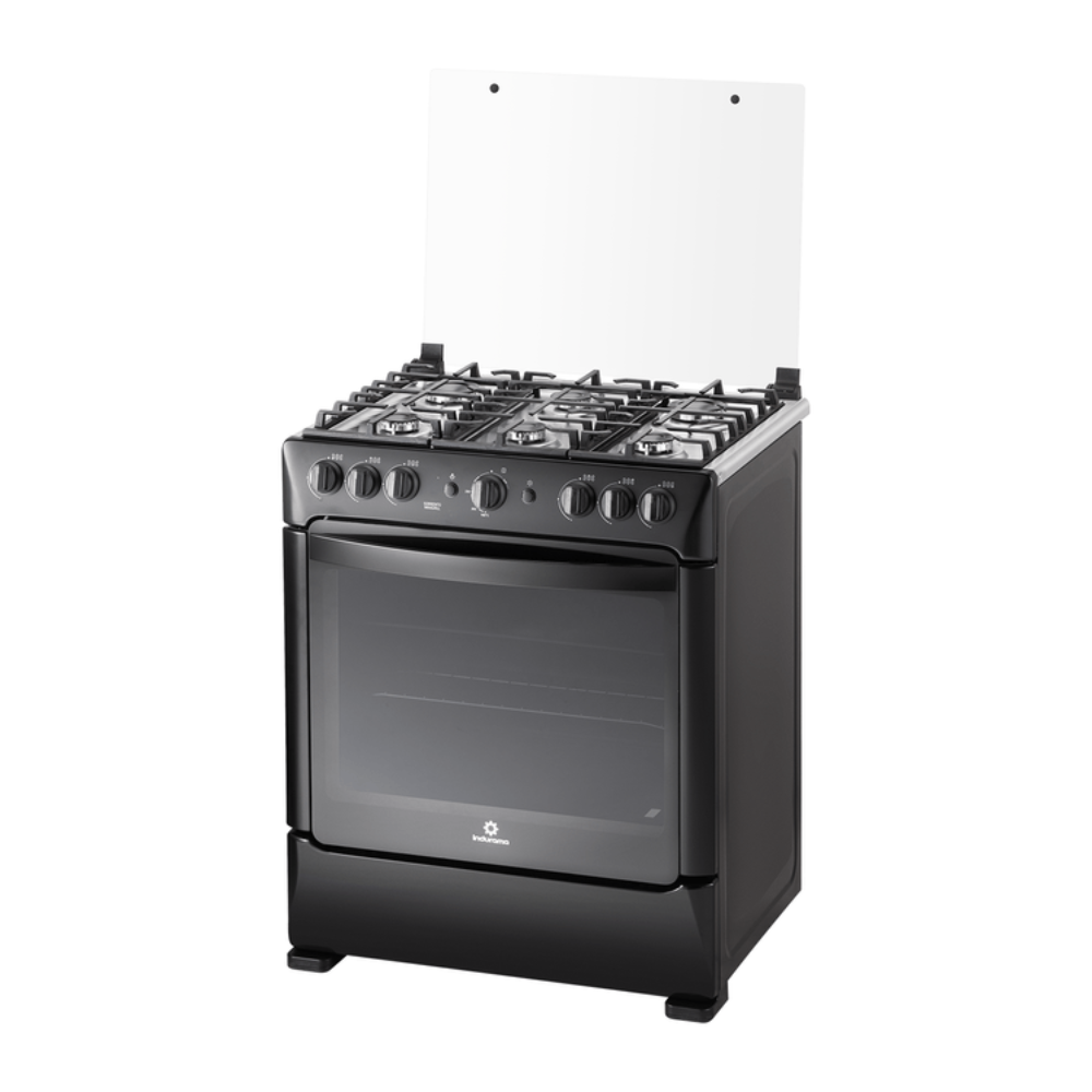 Combo Cocina a Gas Indurama 6 Quemadores 30