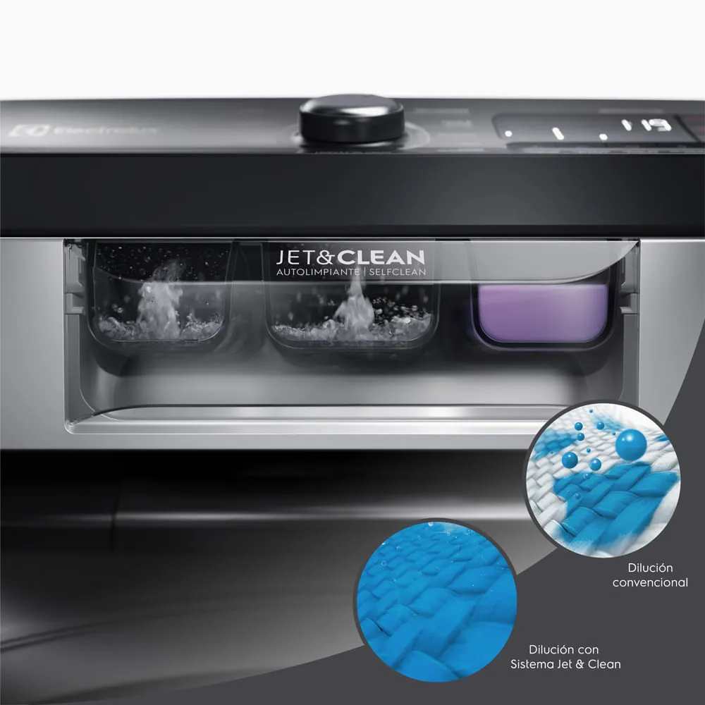 Combo Lavadora Carga Superior Electrolux 22KG LS22D + Aspiradora con Contenedor De Polvo Y Filtro Desechable HEPA Electrolux STK12 1.2L 