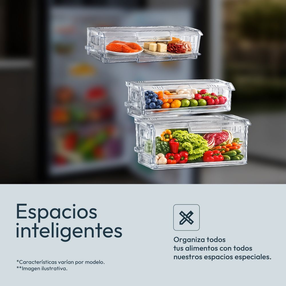 Refrigeradora Side by Side Mabe 565L MSE521QMLSS0