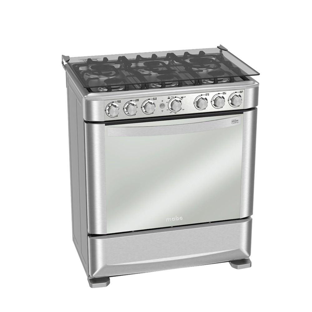 Combo Cocina Mabe 6 Quemadores 30