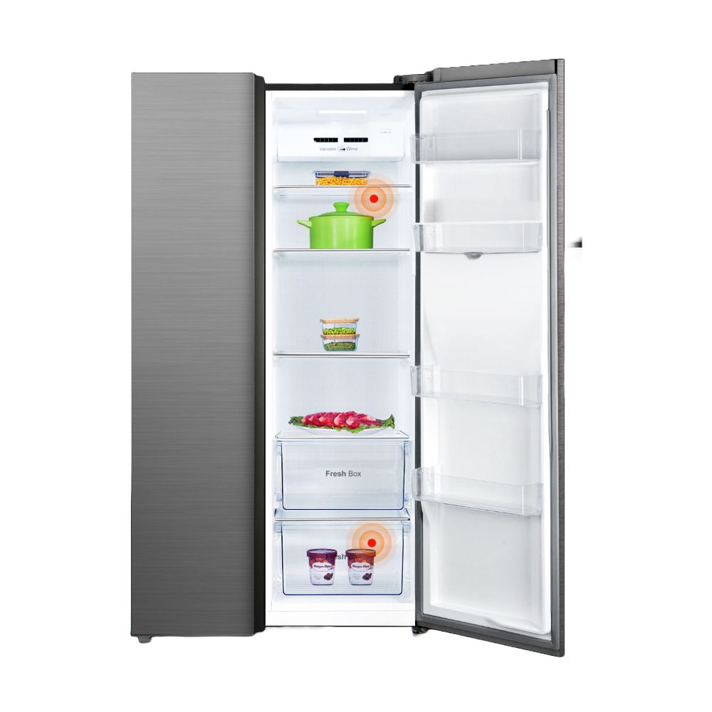 Refrigeradora Side by Side TCL 600L LP650SBG