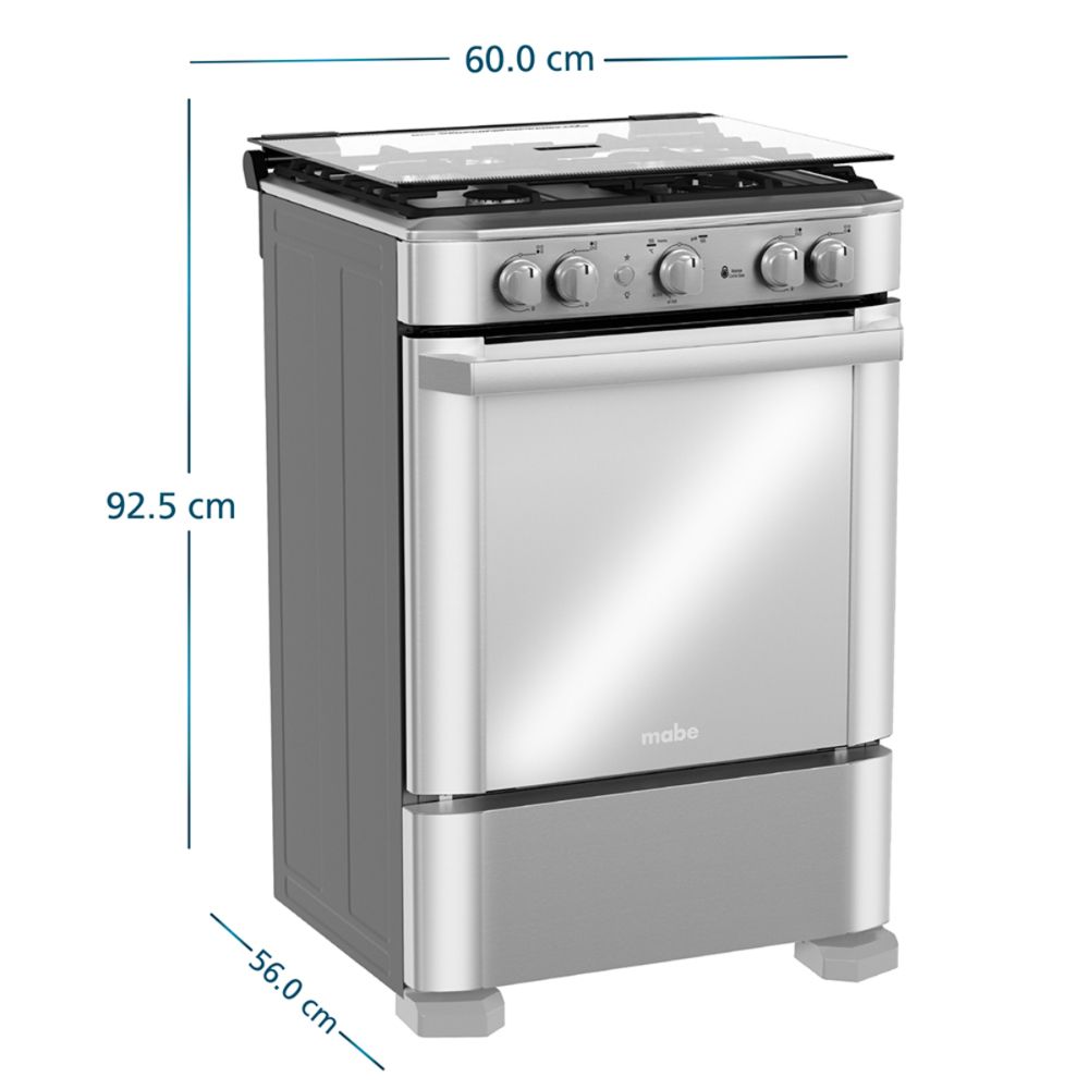 Cocina a Gas Mabe 4 Quemadores 24
