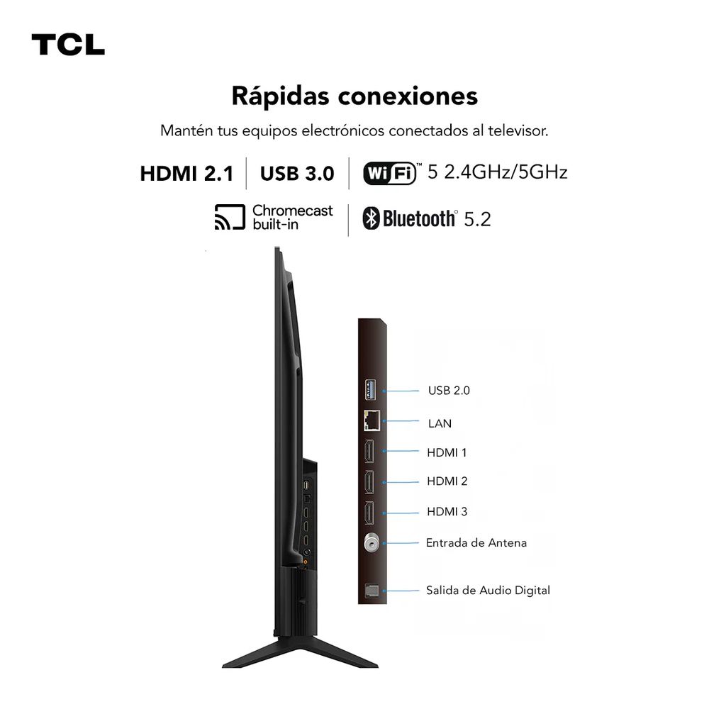 Televisor Google Led 4K TCL 50