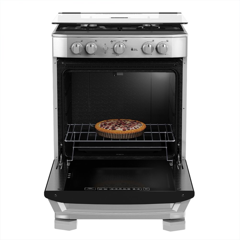 Combo Cocina a Gas Mabe 4 Quemadores 24